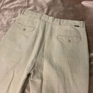 Men’s Dockers khaki linen pants